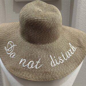 ’Do Not Disturb’ Floppy Hat